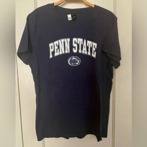 Penn State Collegiate NCAA graphic tee short sleeve crewneck T shirt womens L